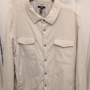Alfani Men's Light Gray Shirt Jacket